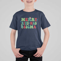 Merry Rizz Mas Sigmas T Shirt For Kid - Wonder Print Shop
