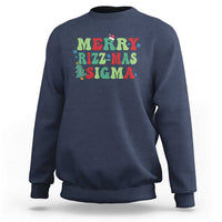 Merry Rizz Mas Sigmas Sweatshirt - Wonder Print Shop