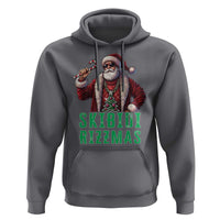 Funny Xmas Hoodie Skibidi Rizzmas Cool Santa Gangsta
