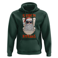 Funny Skibidi Rizzmas Santa Toilet Meme Hoodie