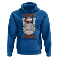 Funny Skibidi Rizzmas Santa Toilet Meme Hoodie