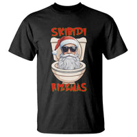 Funny Skibidi Rizzmas Santa Toilet Meme T Shirt - Wonder Print Shop