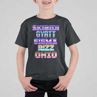 Skibidi Gyatt Sigma Rizz Ohio T Shirt For Kid - Wonder Print Shop