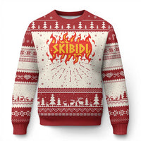 Funny Skibidi Ugly Christmas Sweater - Wonder Print Shop