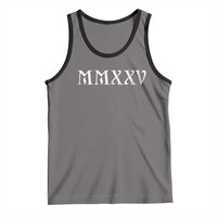 Happy New Year 2025 Tank Top MMXXV Roman Numerals