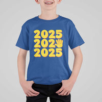 Funny Happy New Year 2025 T Shirt For Kid - Wonder Print Shop