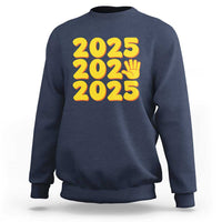 Funny Happy New Year 2025 Sweatshirt - Wonder Print Shop