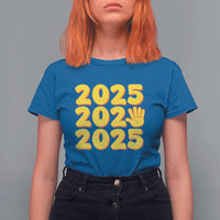 Funny Happy New Year 2025 T Shirt For Women - Wonder Print Shop