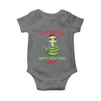 Year Of The Snake 2025 Baby Onesie Merry Christmas And Happy New Year Cute Snake