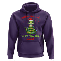 Year Of The Snake 2025 Hoodie Merry Christmas And Happy New Year Cute Snake