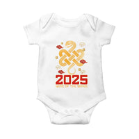 Year Of The Snake 2025 Baby Onesie Lunar New Year Chinese Traditional