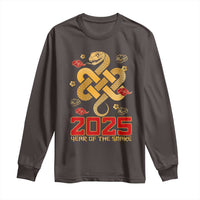 Year Of The Snake 2025 Long Sleeve Shirt Lunar New Year Chinese Traditional