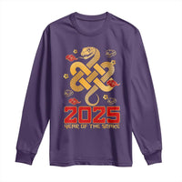 Year Of The Snake 2025 Long Sleeve Shirt Lunar New Year Chinese Traditional