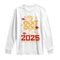 Year Of The Snake 2025 Long Sleeve Shirt Lunar New Year Chinese Traditional