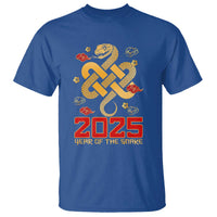 Year Of The Snake 2025 T Shirt Lunar New Year Chinese Traditional - Wonder Print Shop