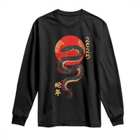 Year Of The Snake 2025 Long Sleeve Shirt Lunar New Year Chinese Snake