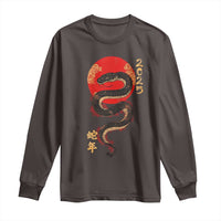 Year Of The Snake 2025 Long Sleeve Shirt Lunar New Year Chinese Snake