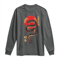 Year Of The Snake 2025 Long Sleeve Shirt Lunar New Year Chinese Snake