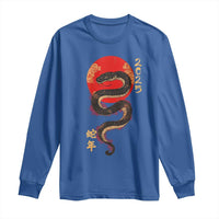 Year Of The Snake 2025 Long Sleeve Shirt Lunar New Year Chinese Snake