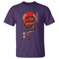 Year Of The Snake 2025 T Shirt Lunar New Year Chinese Snake - Wonder Print Shop