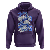 Year Of The Snake 2025 Hoodie Chinese New Year Blue Snake