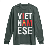 I Am Vietnamese Long Sleeve Shirt Viet Nam Flag Pride
