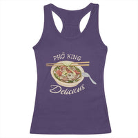 Vietnamese Food Lover Racerback Tank Top Pho King Delicious