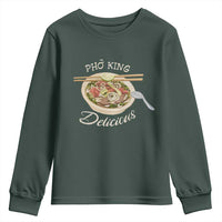 Vietnamese Food Lover Youth Sweatshirt Pho King Delicious
