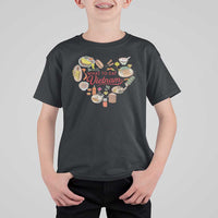 Vietnamese Food Lover T Shirt For Kid What To Eat In Vietnam Viet Nam - Wonder Print Shop