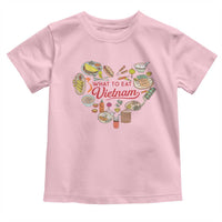 Vietnamese Food Lover Toddler T Shirt What To Eat In Vietnam Viet Nam