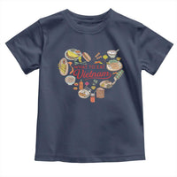 Vietnamese Food Lover Toddler T Shirt What To Eat In Vietnam Viet Nam