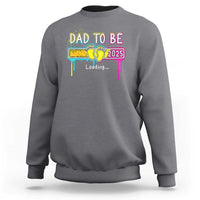 New Dad 2025 Sweatshirt Loading Dad To Be Est 2025 - Wonder Print Shop