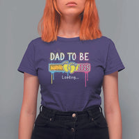 New Dad 2025 T Shirt For Women Loading Dad To Be Est 2025 - Wonder Print Shop