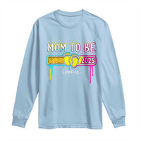 New Mom 2025 Long Sleeve Shirt Loading Mom To Be Est 2025