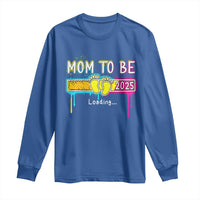 New Mom 2025 Long Sleeve Shirt Loading Mom To Be Est 2025