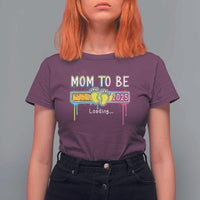New Mom 2025 T Shirt For Women Loading Mom To Be Est 2025 - Wonder Print Shop