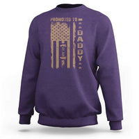 New Dad 2025 Sweatshirt Promoted To Daddy Est 2025 - Wonder Print Shop