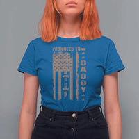 New Dad 2025 T Shirt For Women Promoted To Daddy Est 2025 - Wonder Print Shop