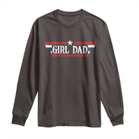Girl Dad Est 2025 Long Sleeve Shirt New Dad Of Little Girl Daughter