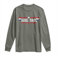 Girl Dad Est 2025 Long Sleeve Shirt New Dad Of Little Girl Daughter