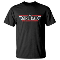 Girl Dad Est 2025 T Shirt New Dad Of Little Girl Daughter - Wonder Print Shop