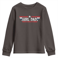 Girl Dad Est 2025 Youth Sweatshirt New Dad Of Little Girl Daughter