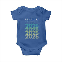 Graduation Baby Onesie Class Of 2025 Retro