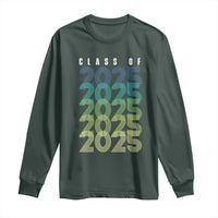 Graduation Long Sleeve Shirt Class Of 2025 Retro