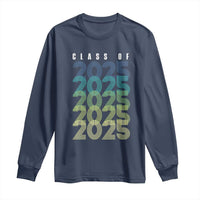 Graduation Long Sleeve Shirt Class Of 2025 Retro