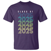Graduation T Shirt Class Of 2025 Retro - Wonder Print Shop