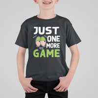 Funny Video Gamer T Shirt For Kid Just One More Game Kids Boys Man - Wonder Print Shop