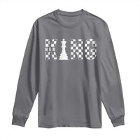 Her King Chess Couple Matching Long Sleeve Shirt