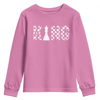 Her King Chess Couple Matching Youth Sweatshirt