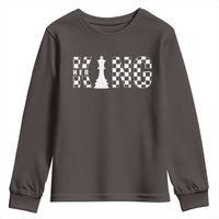 Her King Chess Couple Matching Youth Sweatshirt